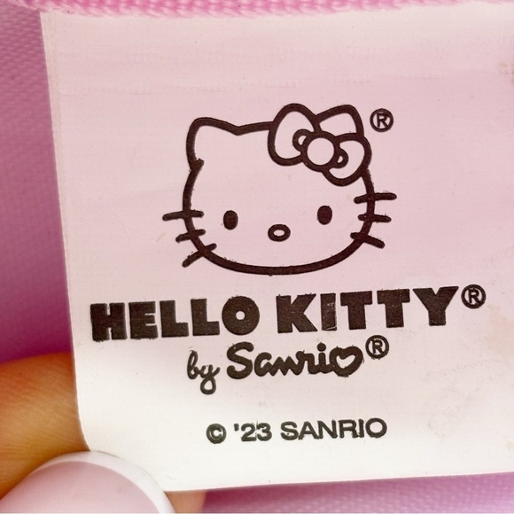 THE CRÈME SHOP X HELLO KITTY Pink Ombre Multi-Use Makeup Bag Beauty Travel Case - Picture 9 of 12